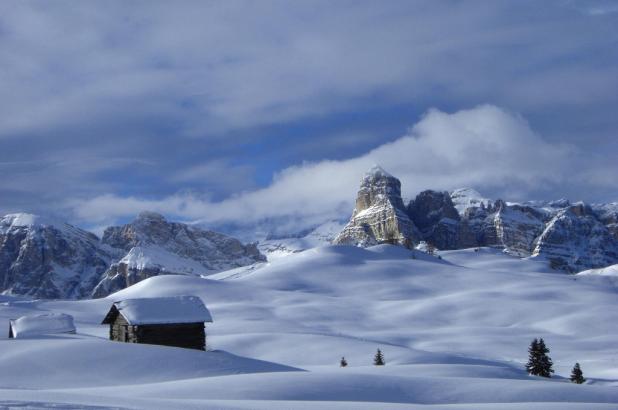Estación de esquí de Alta Badia en El Tirol italiano