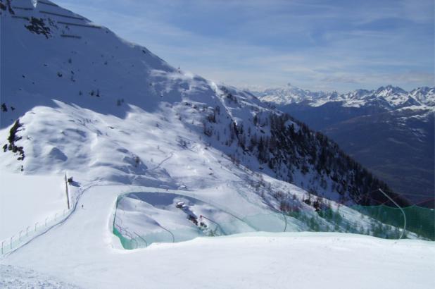 Bonito paisaje en Aprica