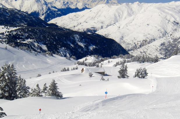 Una gran imagen de Baqueira Beret en marzo 2014