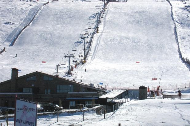 Sierra de Béjar-La Covatilla, base estación esquí