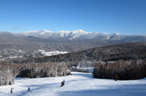 Esquiando en Bretton Woods