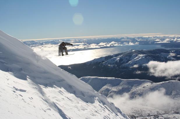 Imagen del fabuloso resort de Cerro Catedral en la Patagonia