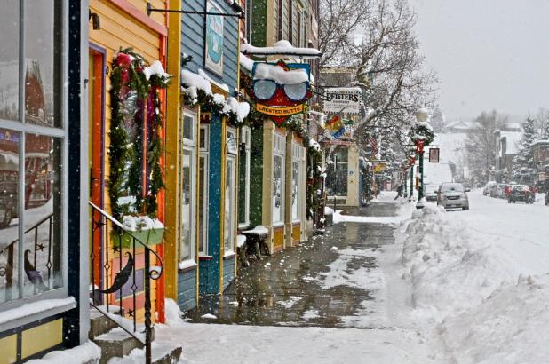 Aspecto de Crested Butte en Colorado