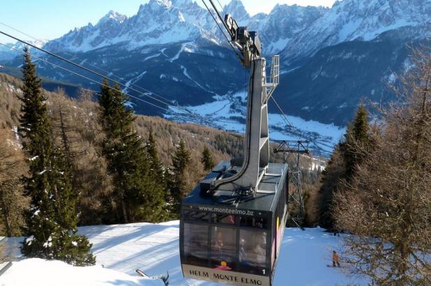 Teleférico Monte Elmo en Dolomiti di Sesto