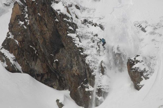 Imagen de la competición del Dorado Freeride en Arcalís