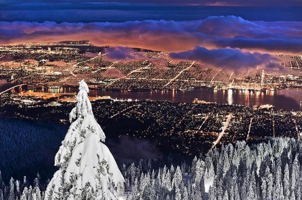 Grouse Mountain. Foto Pierre Leclerc