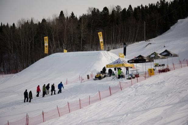 Snowpark en Mont Bélu