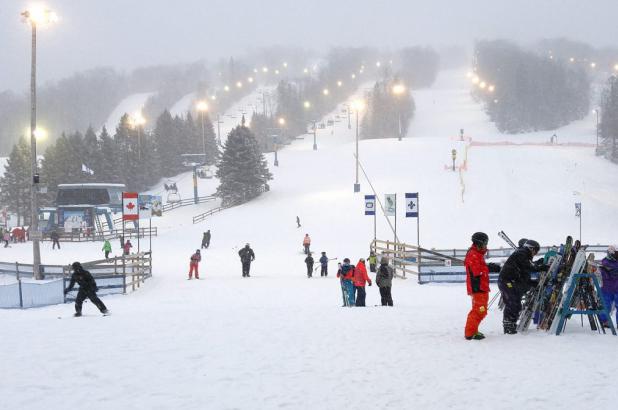 Nevando en Mont Habitant