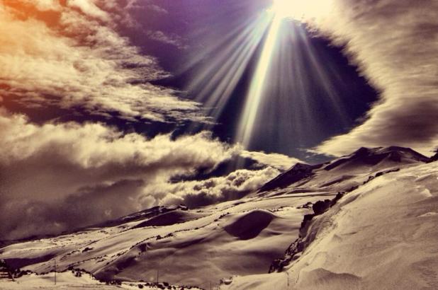 Nevados de Chillán. Foto de Benjamin Aviles Cid 