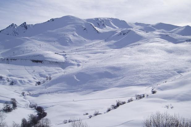 Aspecto de las pistas de Peyragudes