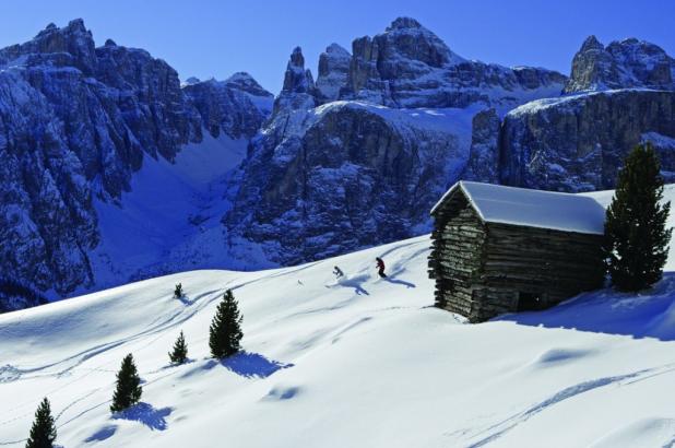 Esquí en los Dolomitas