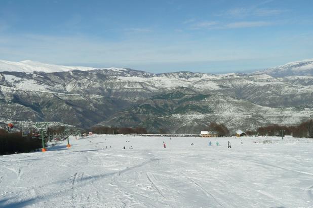 Esquiando en Prato Selva