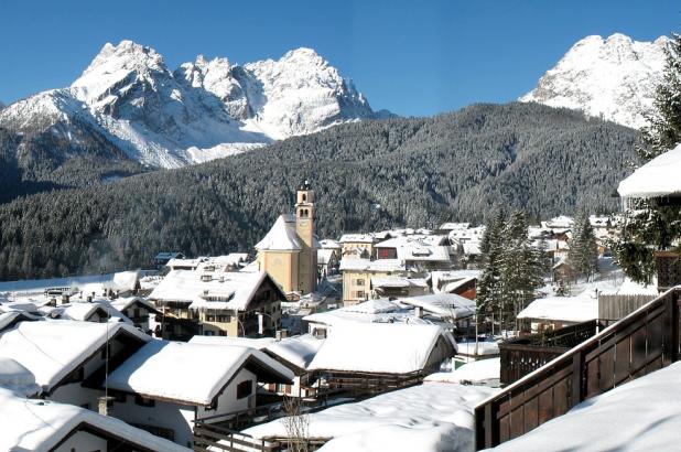 Imagen invernal de de Sappada