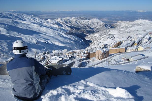 Magnífica vista de Sierra Nevada en Granada