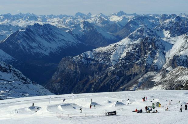 Imagen del Snowpark del Passo dello Stelvio