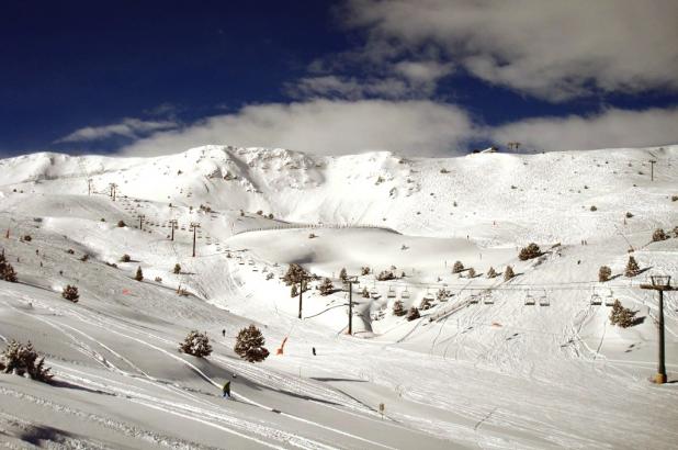 Aspecto de Soldeu después de la nevada del día 20 de enero del 2013