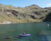 La "polémica" actividad de Paddle Surf en el lago de Tristaina no se repetirá este verano