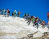 Un vídeo que sólo de verlo ya duele. Megavalanche por nieve de Alpe d´Huez en Mountain Bike