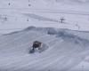 Así se construye en Baqueira un trazado de Copa del Mundo SBX de Snowboard Cross