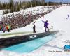 La fiesta del "tortazo mojado" de fin de temporada en Big Sky Resort