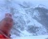 Un runner graba en vídeo una espectacular avalancha en Lake Louise mientras huye corriendo