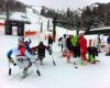 La primera carrera de la Copa Internacional IPCAS de La Molina del Grupo FGC celebrada bajo una fuerte nevada