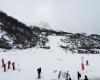 La nieve no se olvida de Asturias y empieza a caer con fuerza