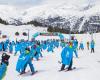 Se realiza en Grandvalira una bajada solidaria de “súper héroes “en apoyo del trasplante infantil