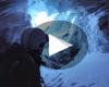 Un esquiador cae dentro de una profunda grieta del glaciar de Saas-Fee y lo graba con la GoPro