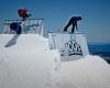 Verano en High Cascade, snowboard de verano en el park del Mt. Hood