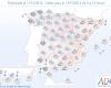 Parte meteorológico: Borrasca profunda en el Oeste Peninsular y nuevas nevadas