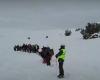 Rescatan a 20 personas atrapadas por avalancha en el centro de esquí de Lagunillas