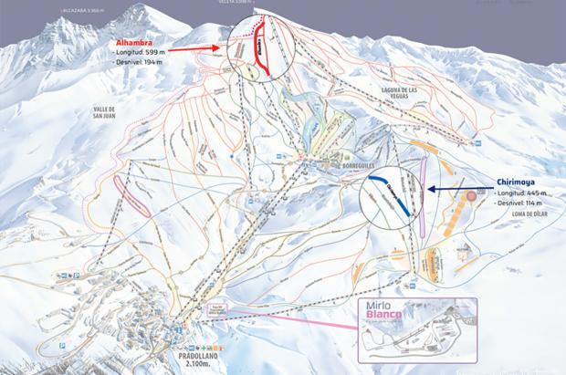 Sierra Nevada Incorpora Dos Nuevas Pistas Al Plano Oficial De La Estación