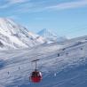 Dizin Ski Resort en Tehera, Irán