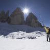 Imagen de los 3 picos en Sextner Dolomiten