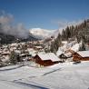 Panorámica de la estación de Les Contamines