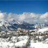 Panorámica de la población de Les Orres 