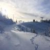 Nieve abundante en Mount Timothy