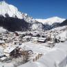 Panorámica de Nauders en el Tirol forntera con Italia