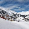 Panorama invernal en Obergurgl