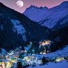 Imagen nocturna de St. Anton am Arlberg