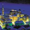 Imgen nocturna de St.Moritz
