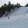 Esquiando en Titcomb Mountain