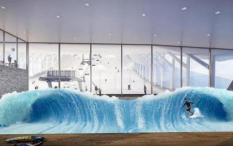 Tignes surf indoor