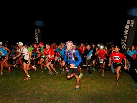 Salida de la Nit Pirineu 2014. Crédito Jordi Canyameres