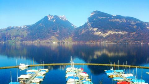 El Lago de Thun o Thunnersee. Crédito: Lugares de Nieve