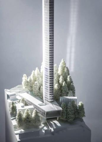 Maqueta del edificio Tower 7132