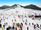 Esquiando en Shijinglong