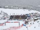 Imagen de la llegada de la copa del mundo femenina en la Molina