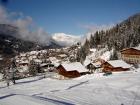 Panorámica de la estación de Les Contamines